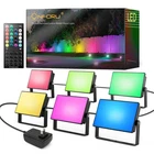 Onforu Rgbw Flood Lights Outdoor Remote, Color Changing Led Landscape, 6-PACK New. Price: $140.21.
