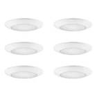 Commercial Electric 6" Led Disk Flush Mount Light 6-PACK 2700K-5000K 600-1100LM New. Price: $69.99.