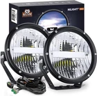 Nilight 7 Inch Round Offroad Lights Pcs 120 High Low Beam IP68 Led Driving New. Price: $155.99.