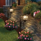 Hoodink 2PACK 2-IN-1 Solar Post Light Planter New. Price: $73.08.
