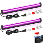 Yqnlifa Black Bar, 1FT Magnetic Led Lights 2 Pack 15W, Purple New. Price: $21.99.