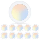 Ecoeler 6INCH Led Disk Light, 10 - Pack, 3CCT: 3000K/4000K/5000K New. Price: $77.85.