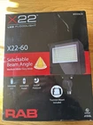 Rab X22-60 Bronze 5-WAY Selectable Led Floodlight With Knuckle And Trunnion Open. Price: $150.00.