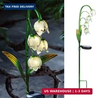 Vcuteka Solar Garden Decor Stake Outdoor Light Glass Flower For Yard Lawn New. Price: $41.83.