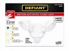 Defiant Maxdetect 240 Led Flood Light 1400 Lumens Motion Activated White New. Price: $19.99.