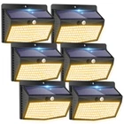 Peasur 138 LED/6 Packs Solar Outdoor Motion Sensor Lights Lighting Modes Wall New. Price: $47.18.