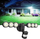 55W 7000LM Motion Sensor Outdoor Security Light, IP65 Waterproof, 5000K New. Price: $107.99.