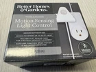 Better Homes & Gardens 4 Motion Sensing Light Control Indoor Outdoor Free Ship New. Price: $23.99.