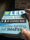 Greenlite Motion Sensor Occupancy Bulb Led 13 Watt 3000K Weatherproof Indoor/out New. Price: $14.90.