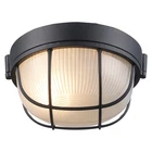 Trans Globe Lighting 41505 Medium Round Outdoor Bulk Head - Black New. Price: $41.80.