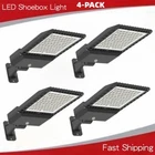 300W,LED Parking Lot Dusk To Dawn Street Pole Lights 39000LM 5500K-4PACK New. Price: $389.00.