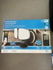 Enbrighten Led Wi-fi Smart 2-HEAD Outdoor Security Intruder Safety Light Used. Price: $40.00.