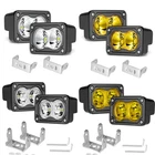 3"LED Work Light Spot Flood Combo Cube Pod Driving Fog Lamp Offroad Yellow Amber New. Price: $34.98.