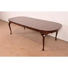 Henkel Harris Queen Anne Solid Mahogany Extension Dining Table, Newly Refinished Used. Price: $5995.00.