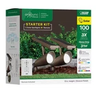 Feit Onesync Solar Led Outdoor Spotlights Bronze 100LM Rgb+cct Remote 2-PACK Used. Price: $67.00.