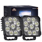 Nilight 2PCS 4INCH Led Pods Square 3370LM Built-in Emc Work 90 Flood Beam New. Price: $75.18.