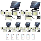 Claoner Solar Motion Sensor Lights Outdoor 3500LM 288 Led Security Floodlight 6- New. Price: $121.48.