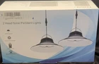 Iorrio 2 Head Solar Pendant Lights Remote Control IP65 Waterproof Indoor Outdoor New. Price: $28.19.