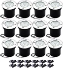 12-PACK Led Low Voltage Landscape Lights, 3000K Warm White, IP65 Waterproof New. Price: $179.54.