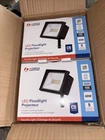 2-LITHONIA 4000LUMEN Bronze Integrated Outdoor Switch-controlled Floodlights New. Price: $123.99.