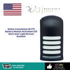 Xodus Innovations BL775 Battery Motion Activated Led Deck Stair Light Bronze Out Open. Price: $34.99.