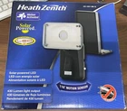 Heath Zenith Solar Led 110 Motion Wall-mount Security Floodlight Black New. Price: $39.99.
