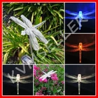 4-PIECES Solar Powered Dragonfly Garden Yard Stake Pathway Lawn Light Led Sun New. Price: $29.99.