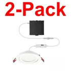 Commercial Electric 2-PACK Ultra Directional Led 4 In. 5-CCT Recessed Light New. Price: $20.88.