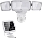 Bright Solar Motion Sensor Security Light - 1600LM Waterproof Outdoor Flood New. Price: $92.99.