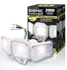 Bell + Howell 20-WATT Equivalence 2000 Lumens White Motion Sensor Led New. Price: $19.99.