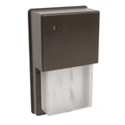 1450 Lumen Integrated Led Bronze Dusk To Dawn Wall Pack Light, 4000K New. Price: $58.96.