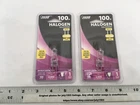 (2) New Feit Electric 100W 120V Bulb - GY6.35 Base X 1PK BPQ100T4/JCD Open. Price: $20.90.