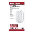 Nuvo 62/1388 - Led Small Oval Outdoor Bulk Head Utility Light White New. Price: $39.55.