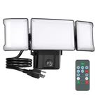 Olafus 60W Plug Flood Lights Dusk To Dawn Outdoor Lighting, 6000LM Led New. Price: $72.29.