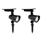 Better Homes & Gardens Taylor Solar Powered Black Cast Metal Color Lock Led Spot New. Price: $58.85.
