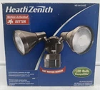 Heath Zenith 180 Motion Sensor Outdoor Security Light Bronze HZ-5412-BZ New Ob Open. Price: $34.87.