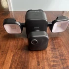 Blink Outdoor 4 Battery-powered Floodlight Camera Black Used. Price: $37.00.