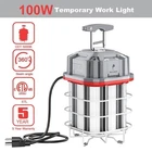 100W 5000K 14100LM Led Temporary Work Lights Linkable Construction Jobsite Lamp New. Price: $71.65.