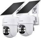 Cinnado 2-PACK 2K Solar Powered & Wireless Outdoor Cameras For Home Security New. Price: $37.99.