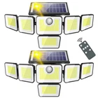 6 Heads Solar Motion Lights Outdoor, 3000LM Waterproof W... New. Price: $49.30.