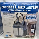 Nob Altair Lighting Outdoor Energy Saving Led Wall Lantern AL-2149 Free Shipping Open. Price: $199.87.