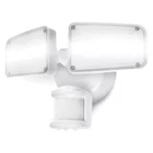 White Motion Activated Outdoor Integrated Led Twin-head Dual-brightness Flood Li New. Price: $47.19.