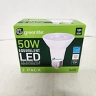 Greenlite PAR20 Led Floodlight Bulbs Pack 7W 50W Equivalent Dimmable 3000K New. Price: $12.99.
