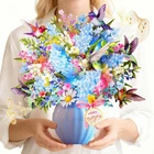 Birthday Card, Hummingbird With Music And Lights, Flower Bouque... New. Price: $27.13.