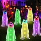 Betrihyes 6PACKS Halloween Ghost Decorations Outdoor,spooky Cloth Multicolor New. Price: $42.99.