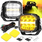 Auxbeam 5"INCH Led Work Light Bar Flood Spot Pods Offroad Fog Driving Atv Truck New. Price: $152.99.