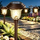 Solar Pathway Lights 8 Pack Color Changing Waterproof Stainless Steel D0003 New. Price: $89.99.