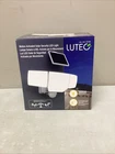 Lutec Motion Activated Solar Security Led Light 3000 Lumens New Open. Price: $39.99.