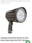 Landscaping Light Westgate 15W 3000K Bullet Led Flood 1500LM - New Box!. Price: $480.00.
