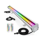 Linkable Led Wall Washer Lights, 40" 144W Dimmable Rgbw Color Changing Outdoo... New. Price: $206.23.